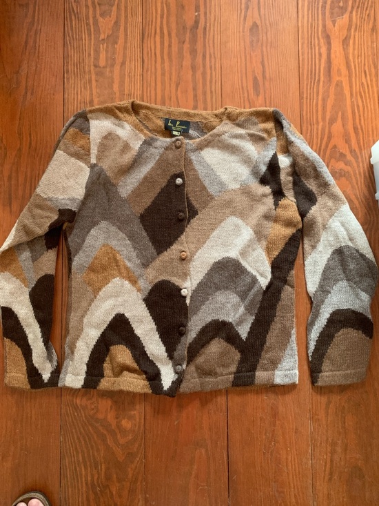 Leo Peressi Sweaters - Vintage Leo Peressi Button-Front Sweater. 100% Alpaca. Women’s XL